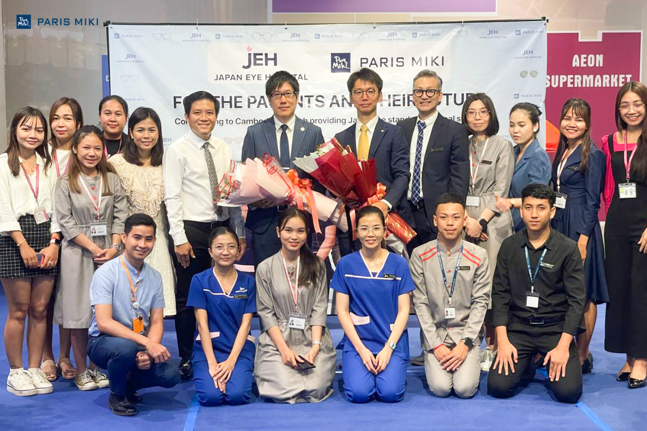 Japan Eye Hospital & Paris Miki Cambodia New branch Grand Opening